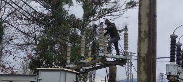 "ЧЕРНОМОРЭНЕРГО" ВЕДЕТ ВОССТАНОВИТЕЛЬНЫЕ  РАБОТЫ НА ЭЛЕКТРОСЕТЯХ